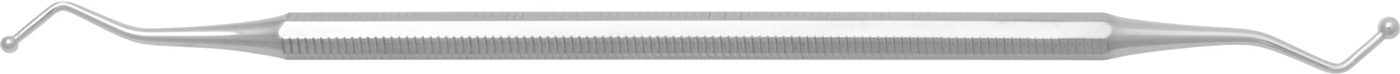 Füllungsinstrument, kugelförmig