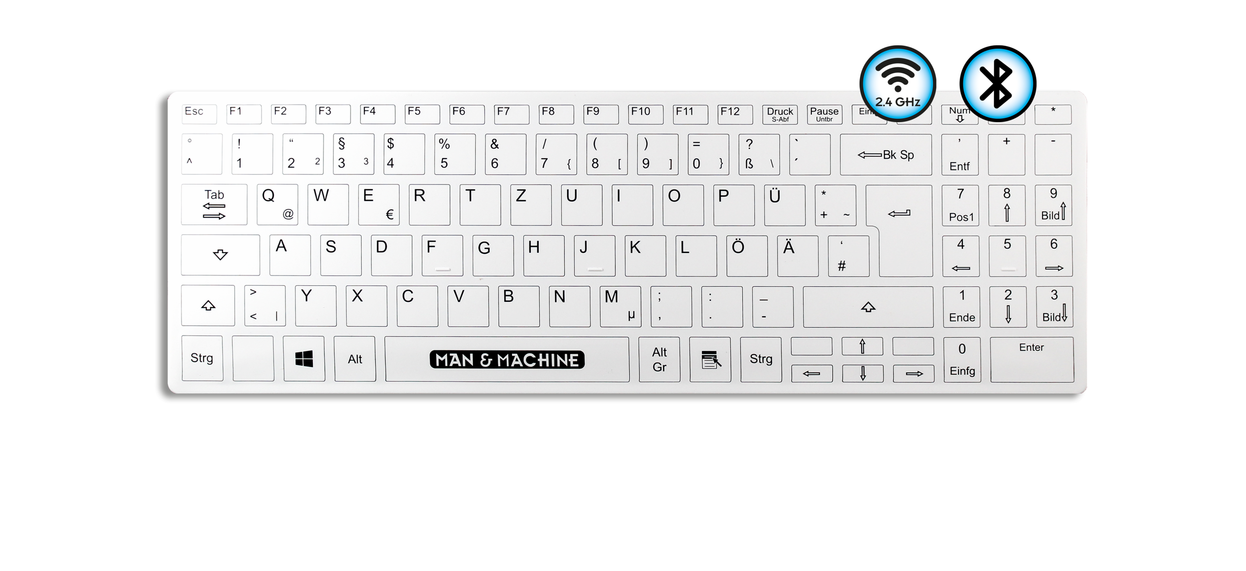Its Cool Flat Wireless | Tastatur