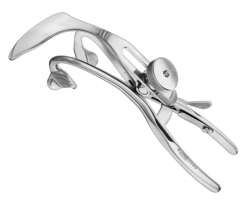 USTOMED, Universal-Mundsperrer, komplett, mit  1 Zungenspatel für Kinder und 1 Zungenspatel für Erwa