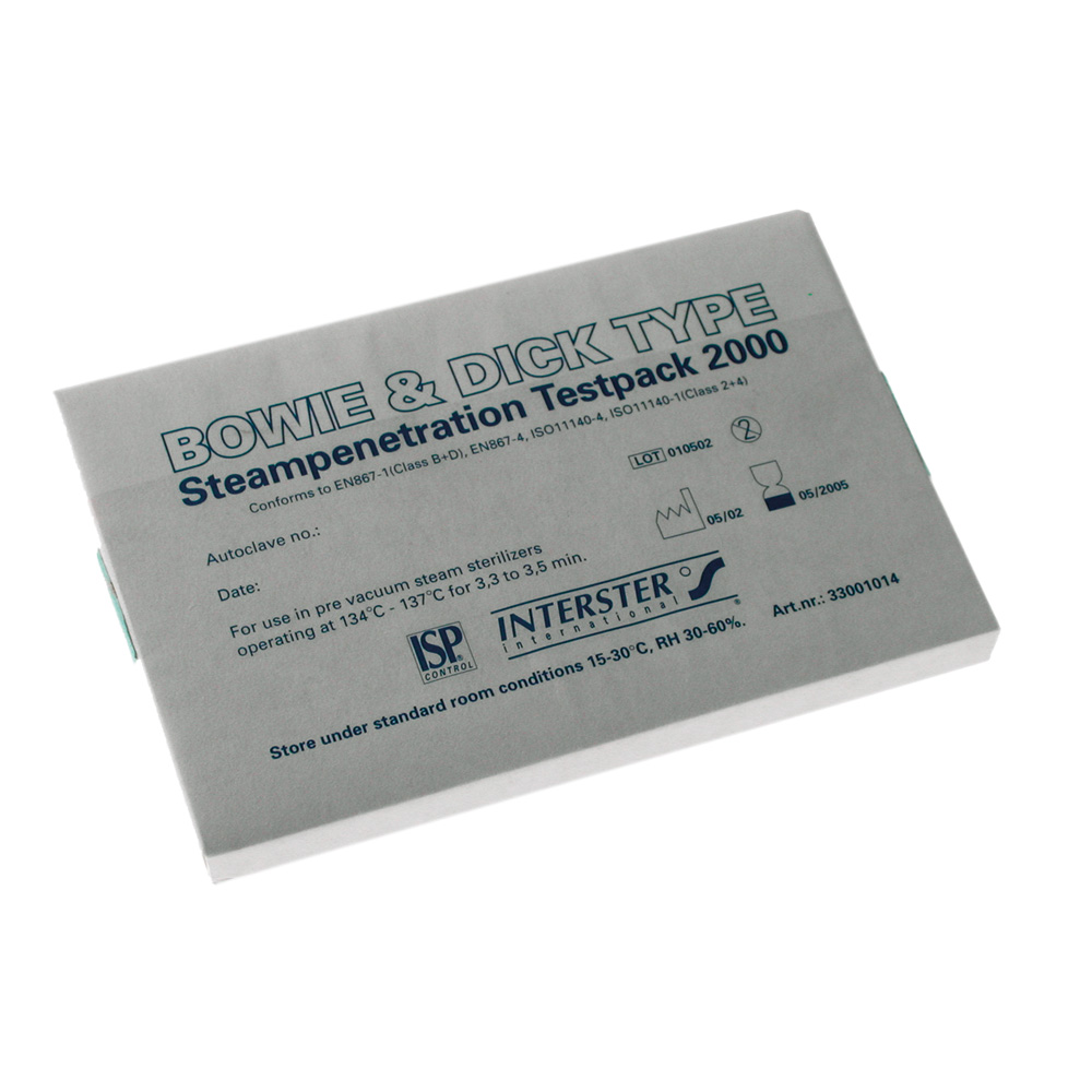 Bowie & Dick Test Paket