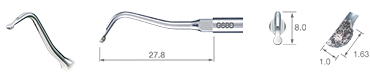Scaler-Spitze G68D | NSK & Satelec