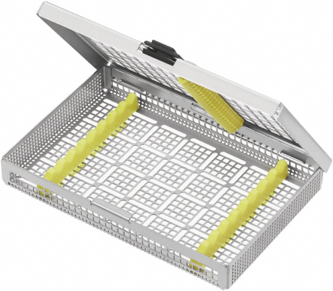 Waschtray Dental 9 Instrumente, flach