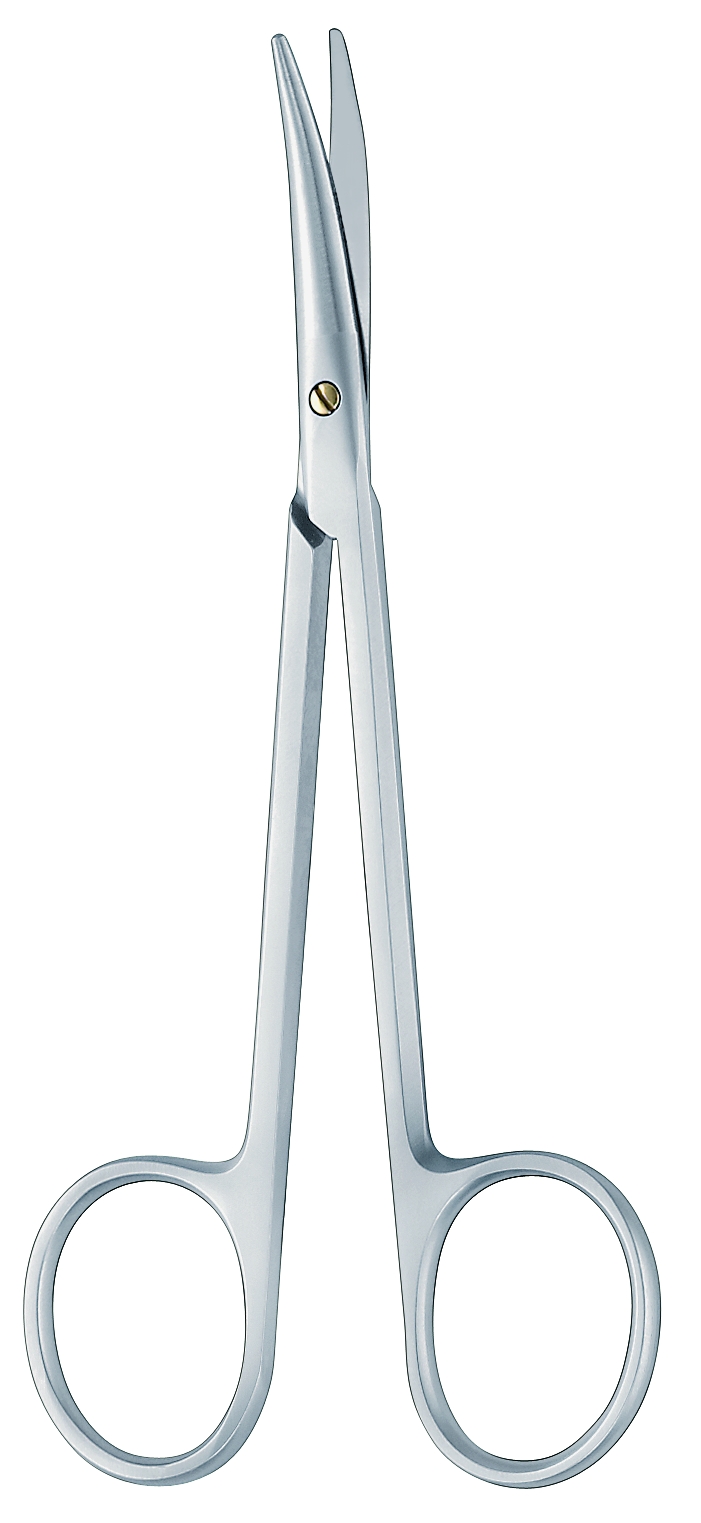 Knapp HM Schere geb 12.5cm kräfitges Mod