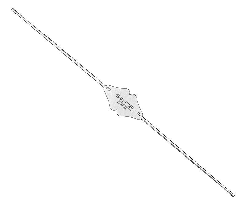 BOWMAN, Kieferhöhlensonde, gekn., Fig. 3/4