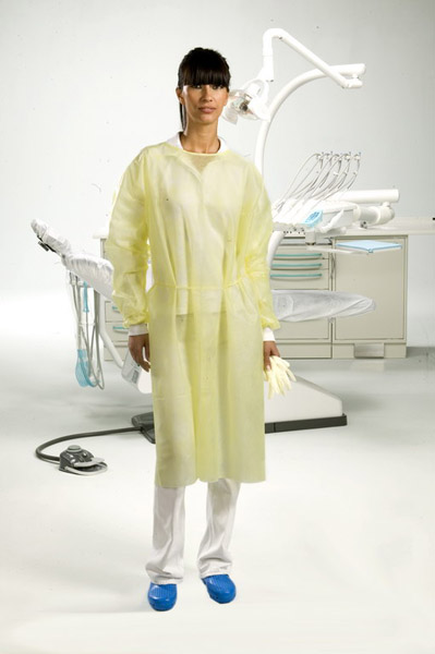 Kittel "Vliesstoff" | steril