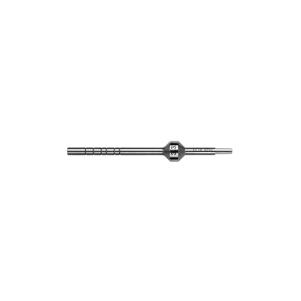 Osteotom Bone-Pusher #3.32 gerade, 3,2mm, zylindrisch