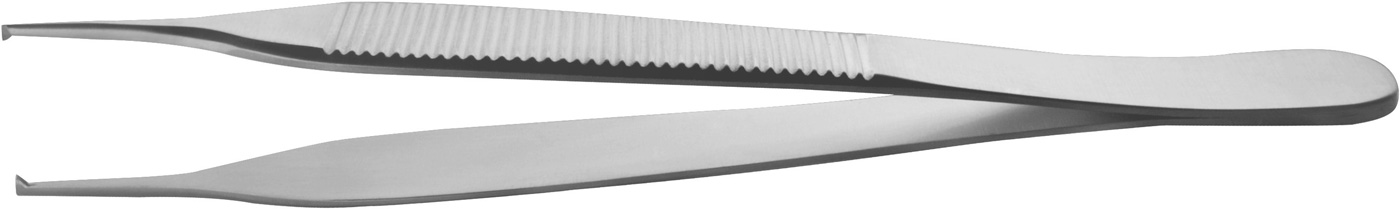 Chirurgische Pinzette 1x2 "Adson" 120 mm