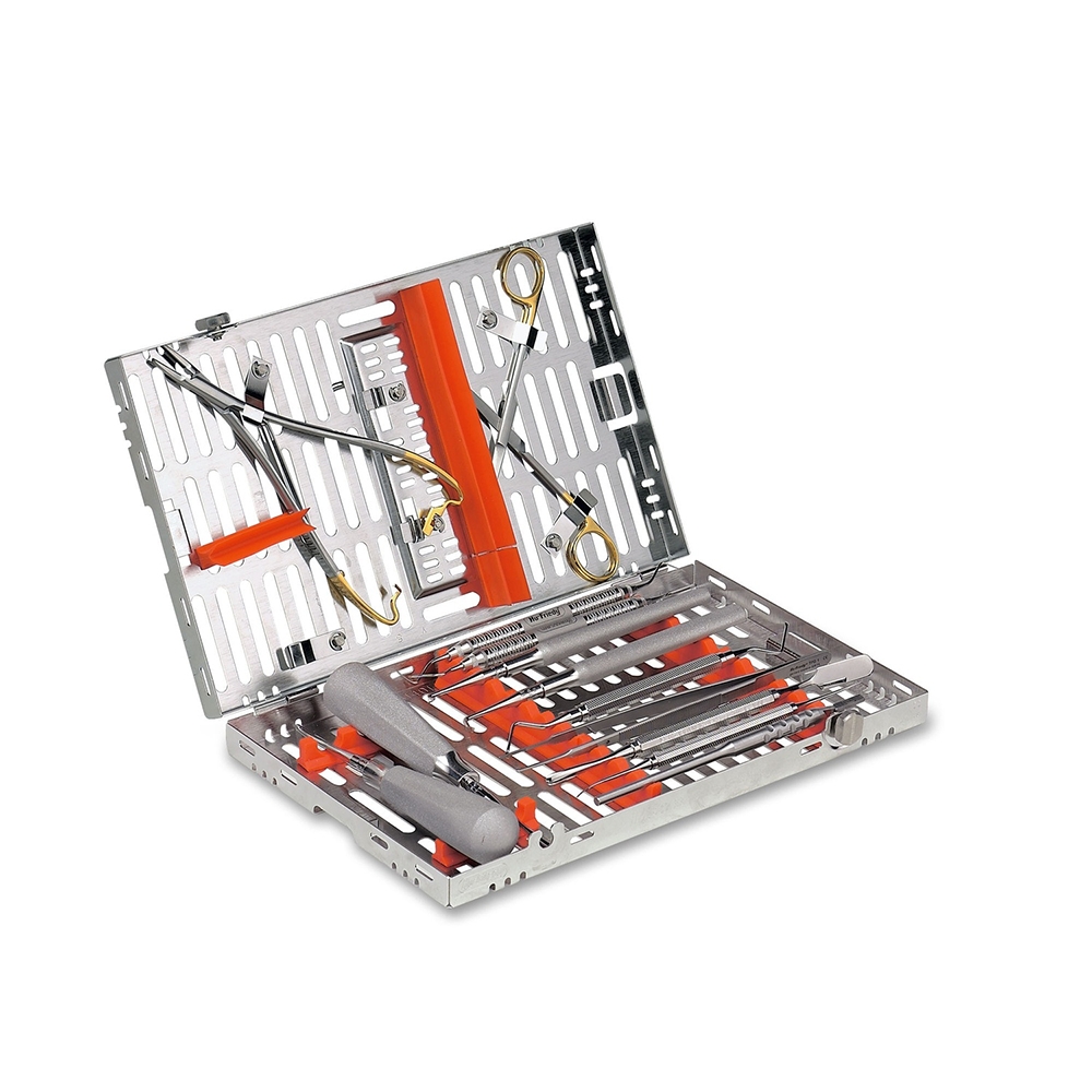 IMS Infinity Series Kassette 1/4 DIN 5 Instrumente, lila - HuFriedy IMS Infinity Series Kassette 1/4 DIN 5 Instrumente, lila - HuFriedy