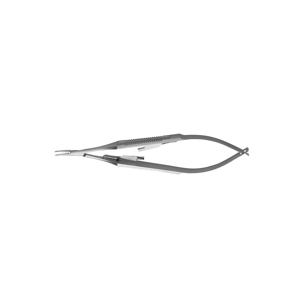 Nadelhalter Flachgriff, gebogen 13cm