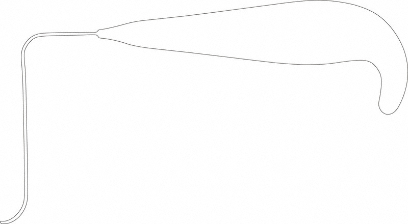 RAMUSHAKEN 30MM BREIT 165MM