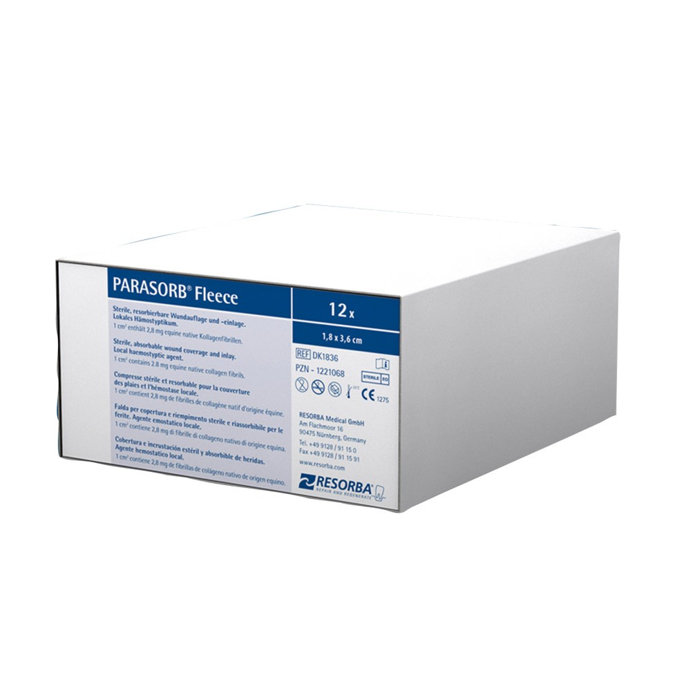 PARASORB® Fleece | Kollagen-Schwamm