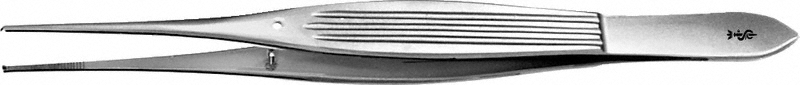 CHIR.PINZETTE MC'INDOE 1X2Z.150MM