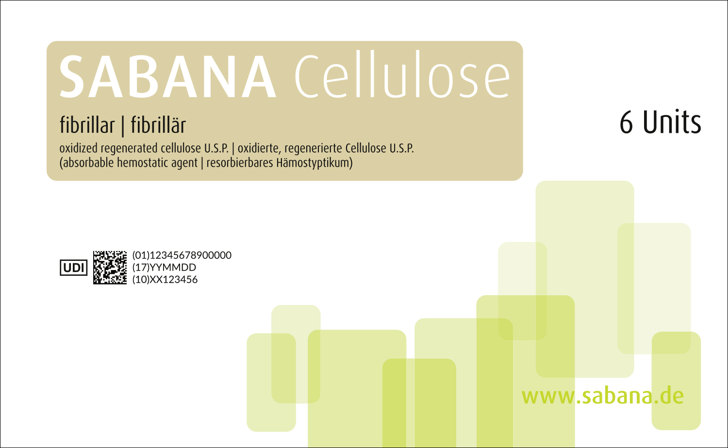 SABANA Cellulose | fibrillär