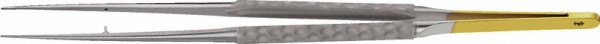 MIKRO PINZETTE M.PLATEAU ML.0,8MM 180MM
