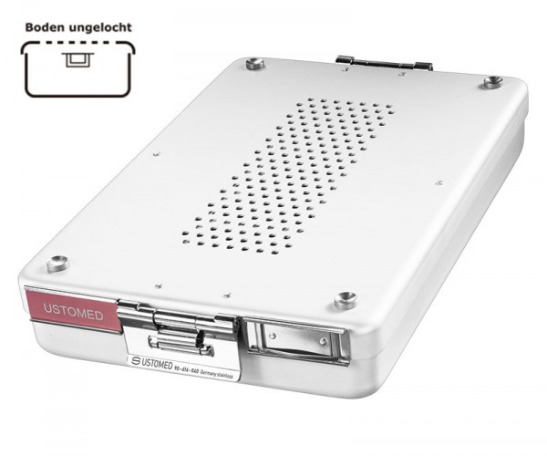Sterilcontainer 4 cm, Boden ungelocht