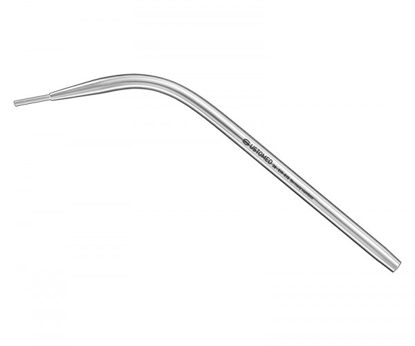 Metall-Absaugkanüle, 18cm, Ansatz Ø 1, 5mm