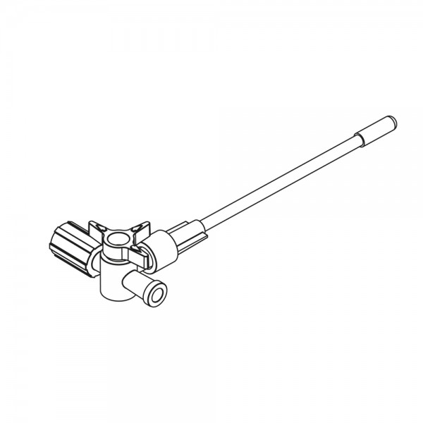 Y-Weiche mit Kühlmittelschlauch für Motor 2