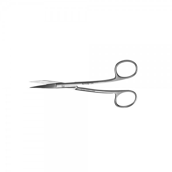 Schere Hu-Friedy #10 2-fach gebogen 13,5cm