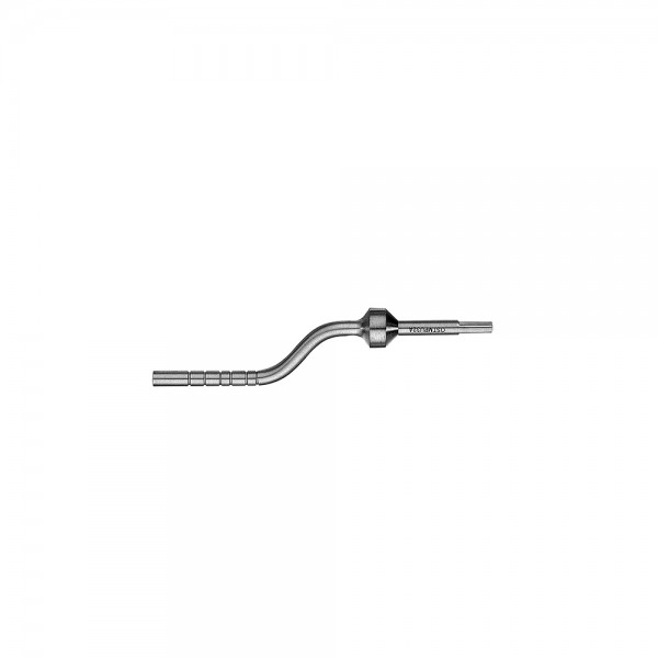 Osteotom Bone-Pusher #5.32 abgewinkelt, 3,2mm zylindrisch