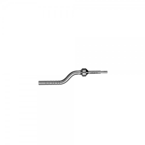 Osteotom Bone-Pusher #5.42 abgewinkelt, 4,2mm, zylindrisch