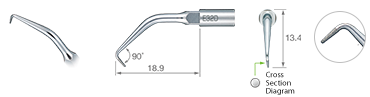 Scaler-Spitze E32D | NSK &amp; Satelec