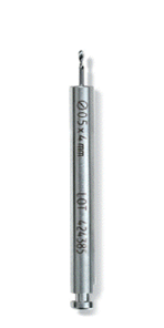 Titan-Pin-Bohrer | Ø 0,5 mm | Länge: 4 mm