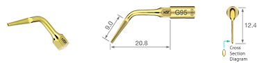 Scaler-Spitze G95 | NSK &amp; Satelec