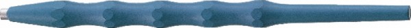 Mundspiegelgriff | Kunststoff | blau | 135 mm