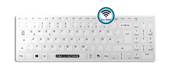 Its Cool Flat Wireless Tastatur