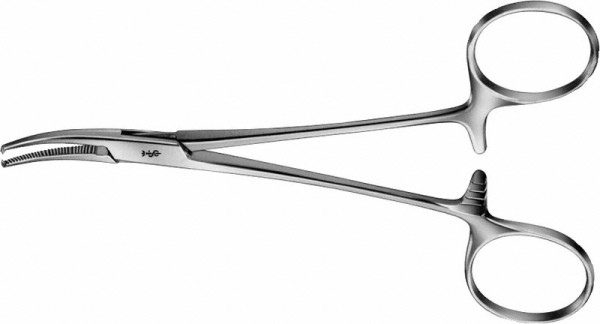 ARTERIENKLEMME BABY-CRILE GEB.1X2Z.140MM