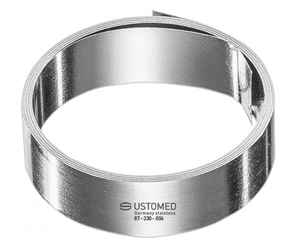 Matrizenband, 6 mm breit, 1 m Rolle