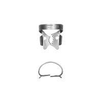 Kofferdam-Klammer #13A links, UK, Molar Kofferdam-Klammer #13A links, UK, Molar