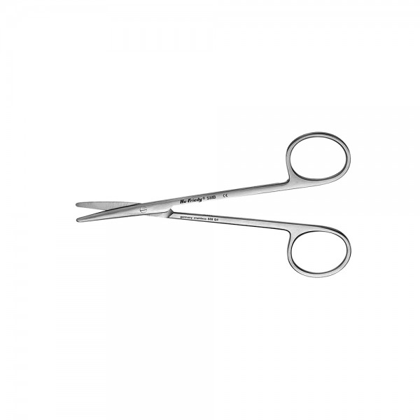Schere Metzenbaum Baby, gebogen, rund 12,5cm