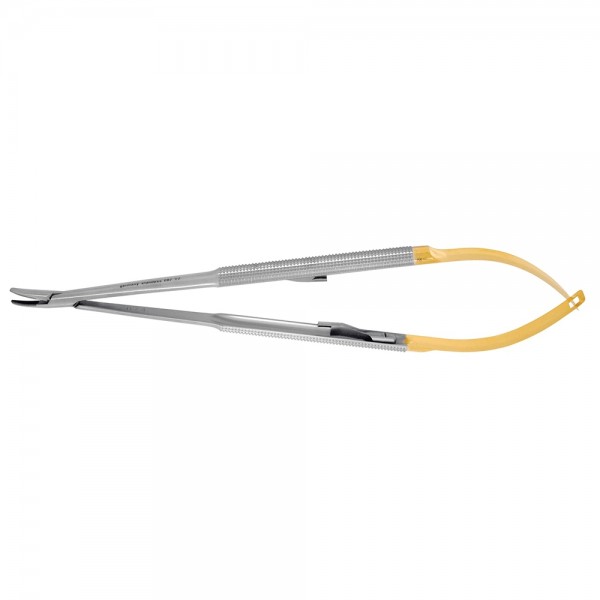 Nadelhalter Castroviejo #5024R rund, PermaSharp, gebogen 18cm