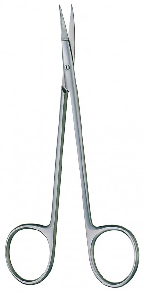 Knapp Schere geb 12cm sp